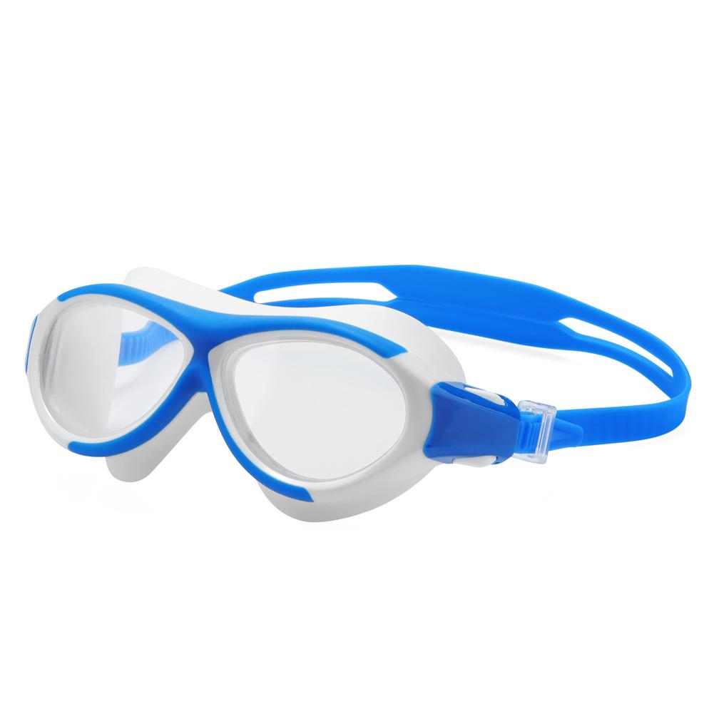 

Toddler Boys Girls Swimming Glasses Large Frame Anti-fog Anti-uv No Leaking Kids Swim Goggles Eyewear blue #1