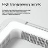 Intelligent Dimming Lighting Fan Household Energy Saving Bladeless Ceiling Fan Light 6 Speed Frequency Conversion Fan Lamp