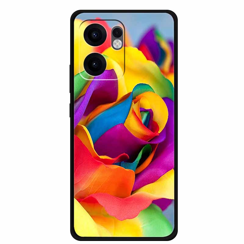 Phone Case For OPPO Reno 13F Case 13 F Coque Black Silicone Soft TPU Back Cover Bag For OPPO Reno13F A5x Case Protective Shell
