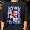 Limited Edition Ryan Reynolds T-shirt, Exclusive Fan Merch for Women and Men, Valentine’s Day Gift
