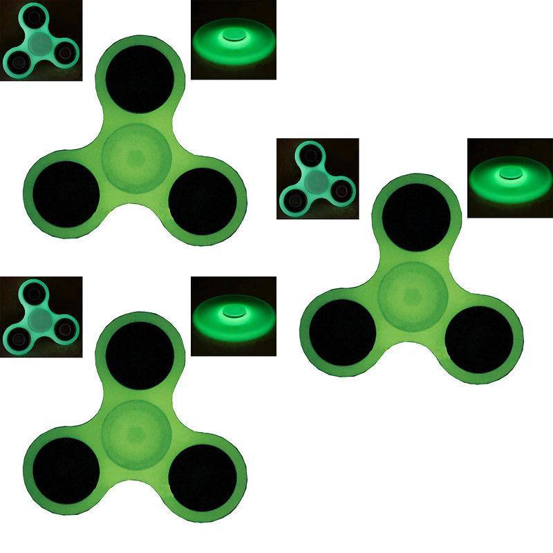 Abs Fidget Spinner Toy With Glowing For Stress Relief And Focus