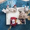 Cartoon Hair Clips for Girls Handmade Hairpins Baby Side Clip Cute Newborn Hair Accessories Kids Hair Holder Photography Props