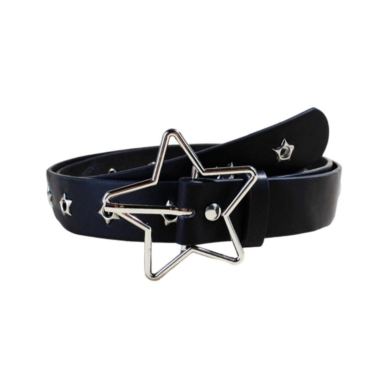 Unique Waist Belt Unique Star Simple Buckle for Stage Dancers Costume Jewelry Waist Body Jewelry Modern Buckle