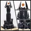 966Pcs Black Tower Magic Book Building Blocks Dark Magic Castle Model Assembly Bricks Set Diy Toys Gifts For Kids