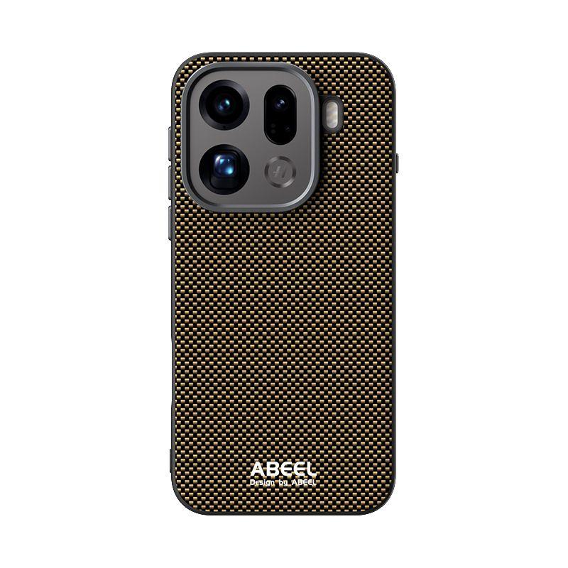 Textur Business Glatte Haptik Relief Kabelloses Ladecase Für Oppo Find X9 Pro X8/S Ultra Reno 14Pro Legierung Linse Stoßfeste Hülle
