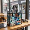 Iridescent Mosaic Stylish Tote Bag for Daily Casual Commute Use