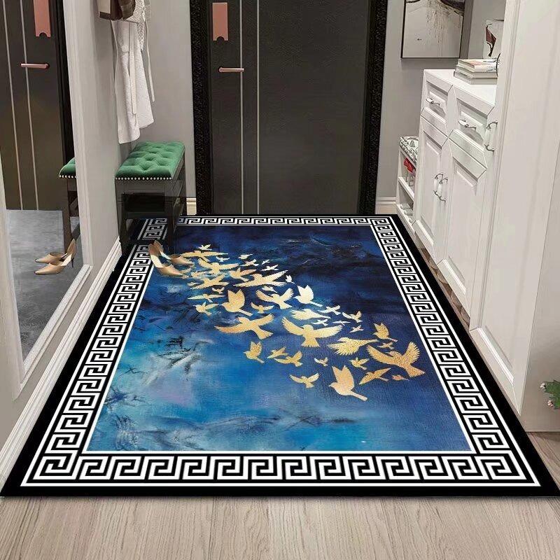 Classic Elegant and Luxurious Pattern Carpet Non-slip Mat Rug for Living Room Home Decor Intricate Design Durable So Beautiful