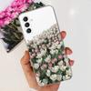 For Samsung Galaxy A14 Cute Flower Cat Pattern Phone Case For SamsungA14 A 14 4G 5G SM-A145F A146B Soft Silicone TPU Back Cover