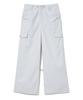 MILLO WOMEN String Cargo Wide Pants [Sky Blue]