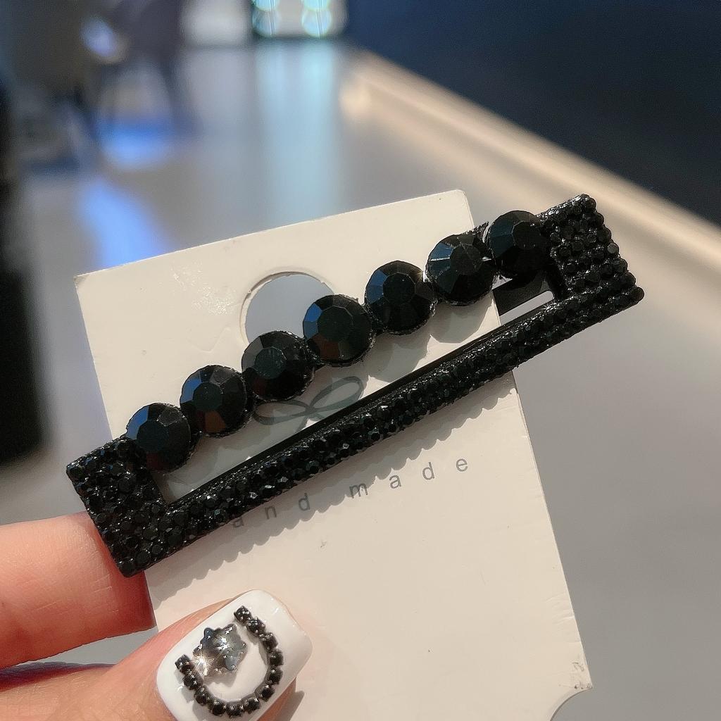 New Korean Fashion Exquisite Zircon Hair Clip for Women Elegant Elegance Duckbill Clip Girl Hair Accessories