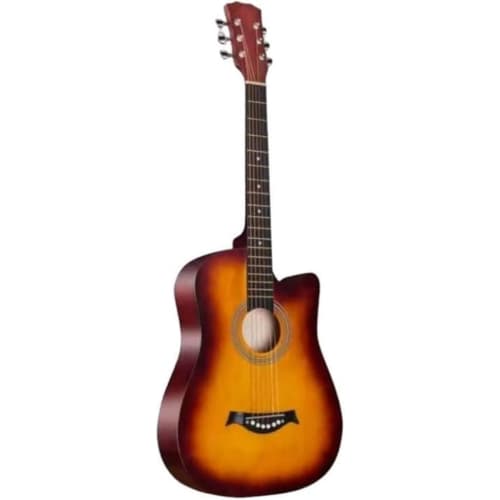 

Xiraivke Начинающая народная гитара, Набор из 9 предметов для студентов/взрослых, 38 дюймов, Набор начинающей народной гитары, Практическая гитара (Темно-коричневый, 38 дюймов)