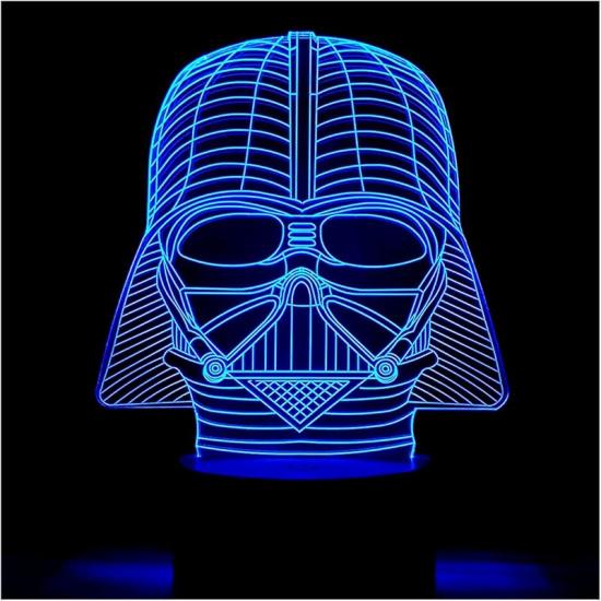 3D Illusion Platform Night Lights Touch Switch 7 Color Change USB Power LED Desk Lamp for Home Decorations or Holiday Gifts