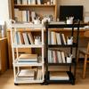 1 PCS multi-purpose Four Story Movable Storage Rack Kitchen Bathroom Rack Living Room Bedroom Floor Multi-layer Storage Cart