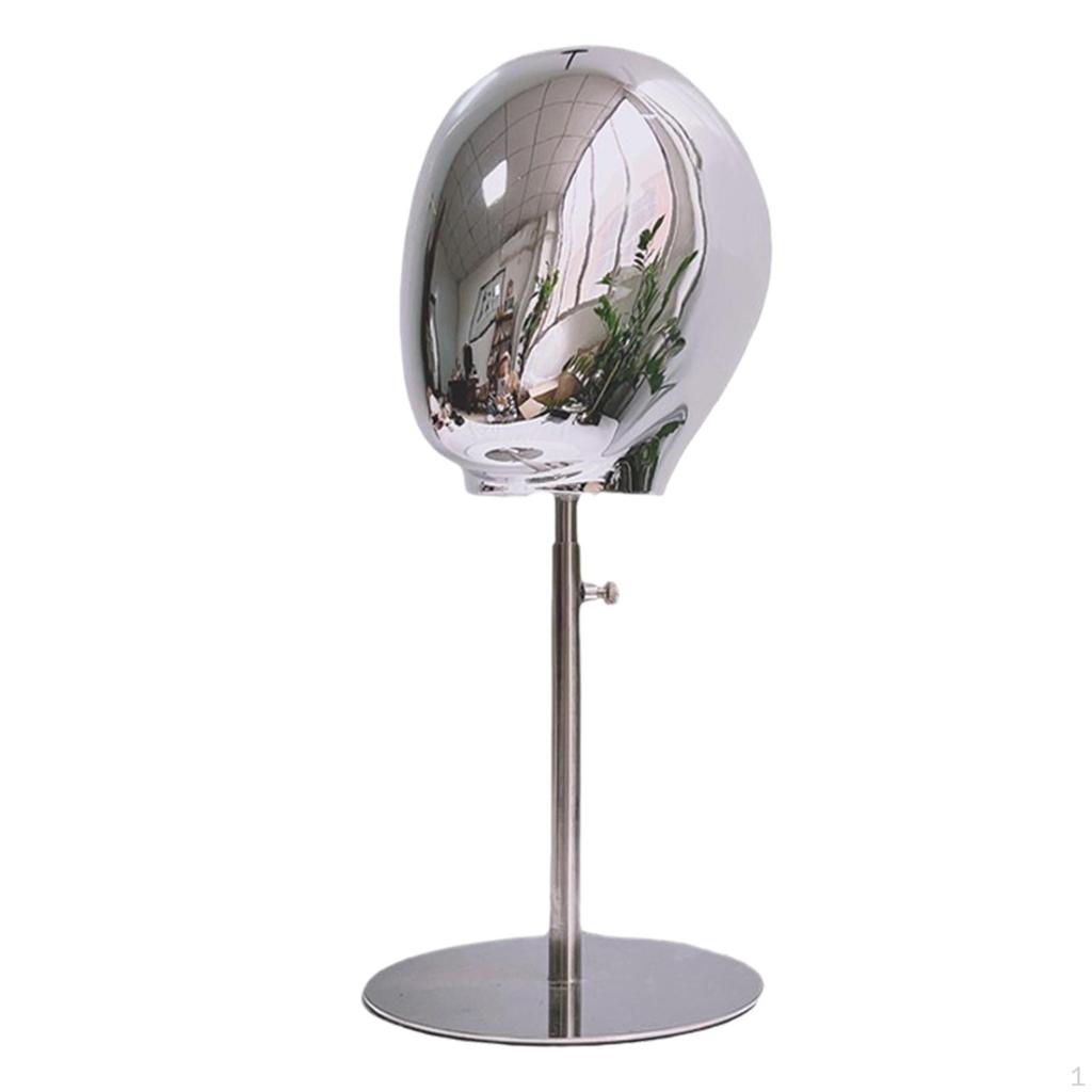 Female Mannequin Head Hat Display Rack Wig Stand Model for Headset