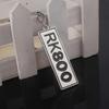 Keychain Pendant Zinc Alloy Durable Letter Dog Plate Charm Keyring Doors Backpacks Handbags Pendant Key Accessory