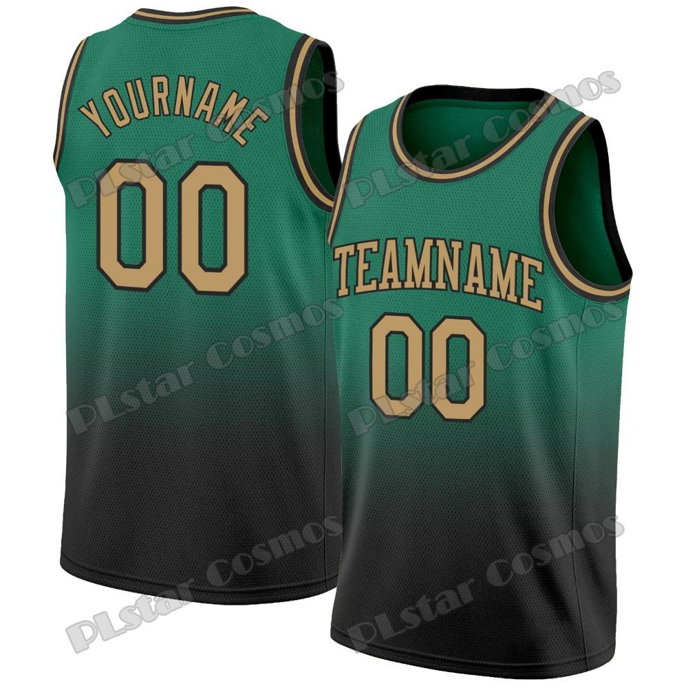 Custom Name Gold White Pinstripe Purple 3D Printed Fashion Men's Basketball