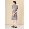 Bcbg Linen Check Dress B3m4o633