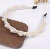 BIANHUAN Pearl Hairband Headband for Babies and Kids, Perfect for Dresses, Formal Occasions, Recitals, Shichi-Go-San, Weddings, and Ceremonies, White