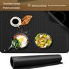 Multifunctional Non-slip Silicone Heat Mat: Protective Induction Cooker & Draining Mat with Convenient Storage