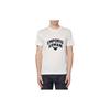 SS23 Logo Letter Micro Print Short Sleeve T-Shirt Men Tops White 3R1TBG-1JUVZ-01C3