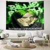 Billie Eilish Print Tapestry - Portable Wall Decor Cloth, for Home, Dorm, Travel, Bedroom, Living Room - Ideal Birthday Housewarming Gift