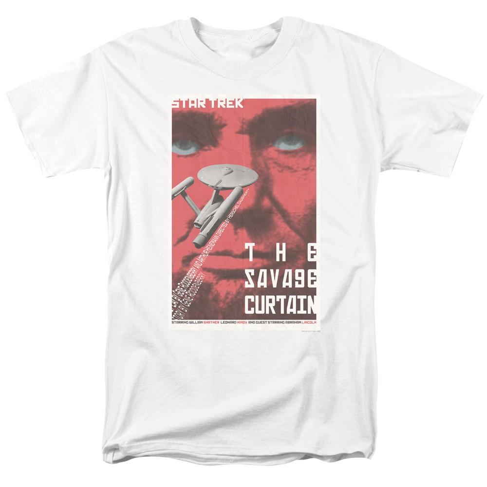 Star Trek - Tos Episode 77 - Adult Unisex Short Sleeve T-Shirt - White 4XL