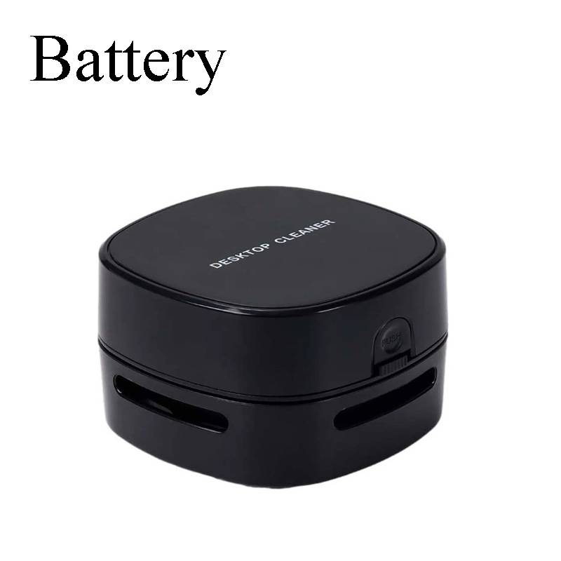 Handheld Mini Desktop Vacuum Desktop Cleaner  Cleaning  Energy Saving 360 Degree Rotation For Keyboard Home Office School