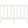 VidaXL Headboard White 166x4x100 Cm Solid Pine Wood 817701