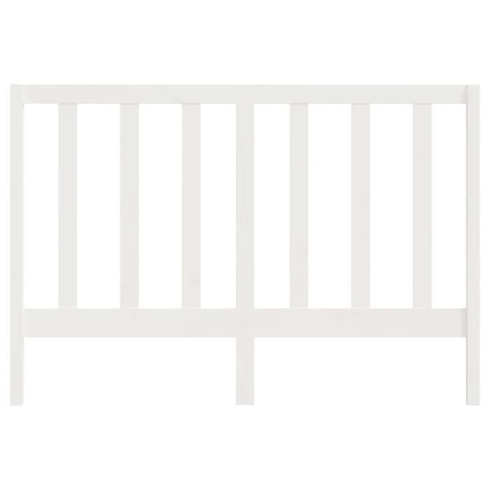 VidaXL Headboard White 166x4x100 Cm Solid Pine Wood 817701