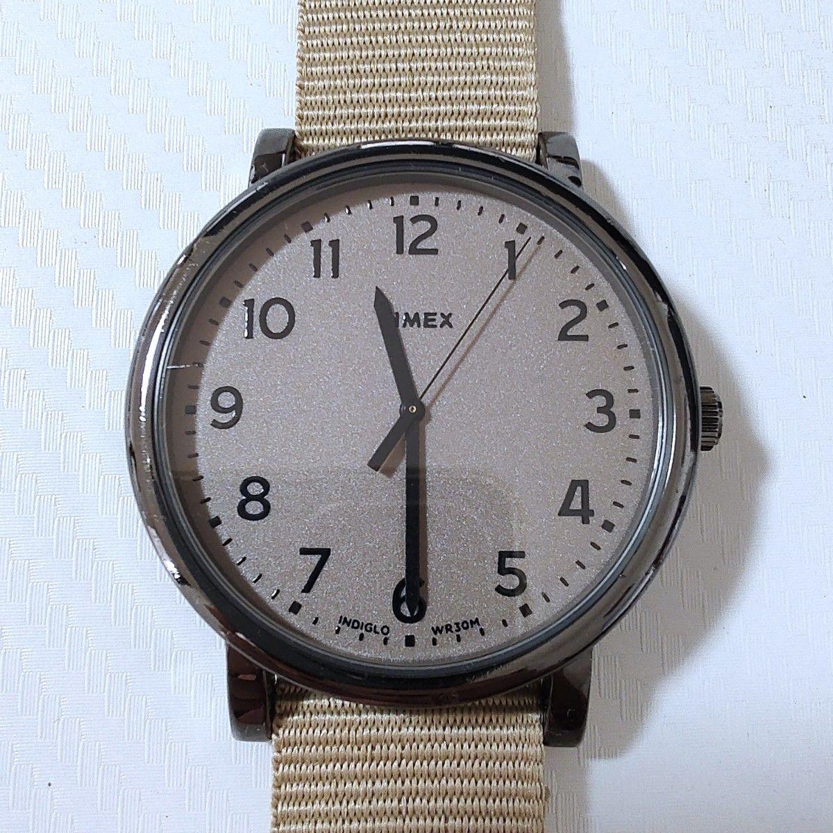 TIMEX quartz watch glowing dial for men