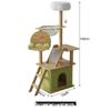 KunMeow Multi-layer Cat Tree with Villa Bed and Scratcher