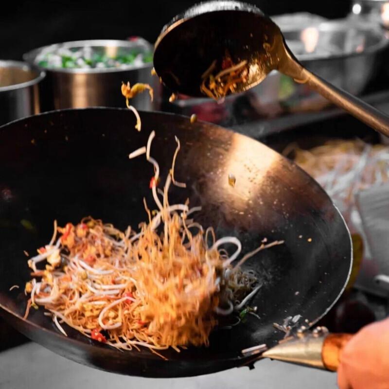 Qiwei Commercial Non-stick Stir-fry Wok