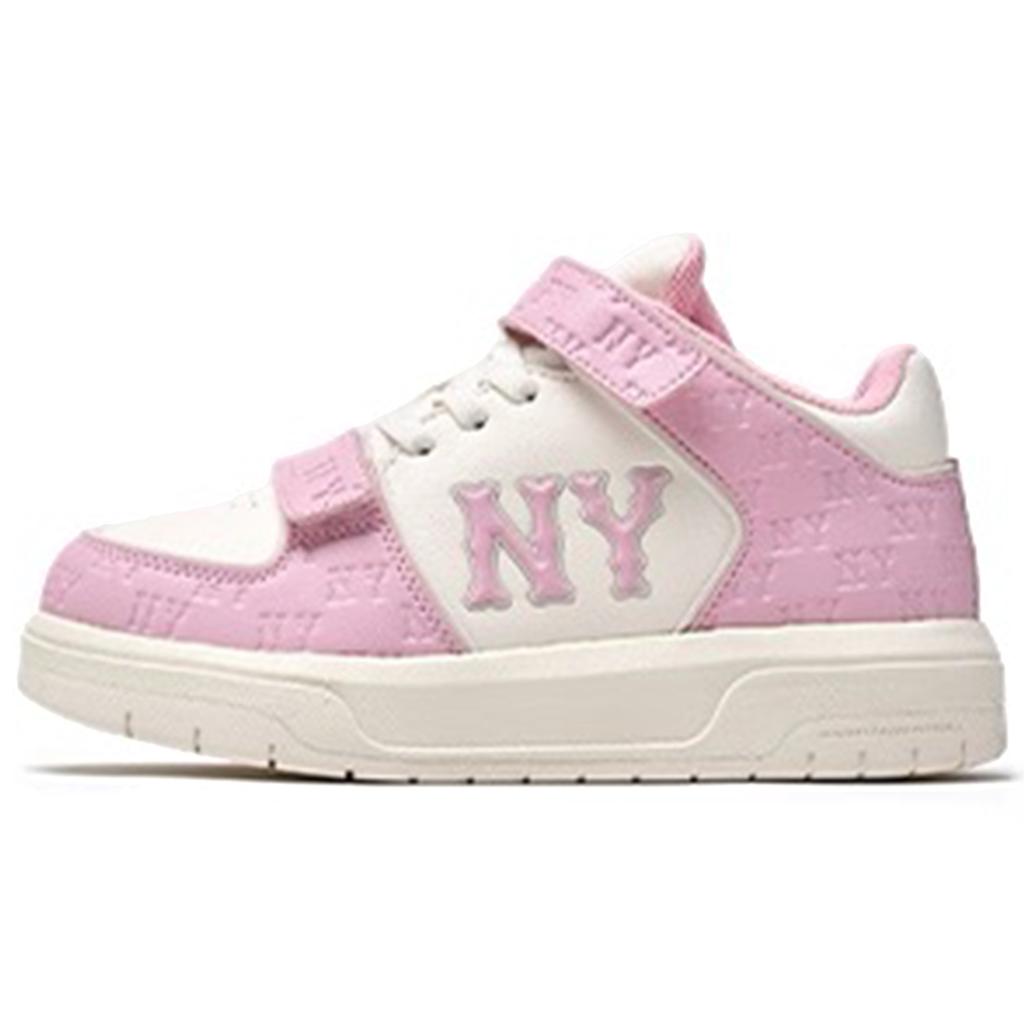 MLB New York Yankees Synthetikleder Freizeitschuhe Mit Logo-Aufdruck Kinder-Sneaker Rosa 7ASXLM45N-50PKS