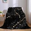 Glimmer Veil Flanelldecke Warm Weich Halloween Weihnachten Sofa Warm Gemütlich Dekoratives Dekor Geschenk für Alle Jahreszeiten