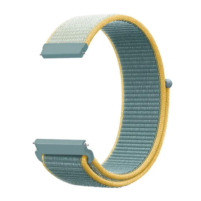 20/22mm Nylon Loop Strap For Amazfit Balance Smartwatch Replacment Bracelet Sport Watchband Correa For Amazfit Balance Watchband