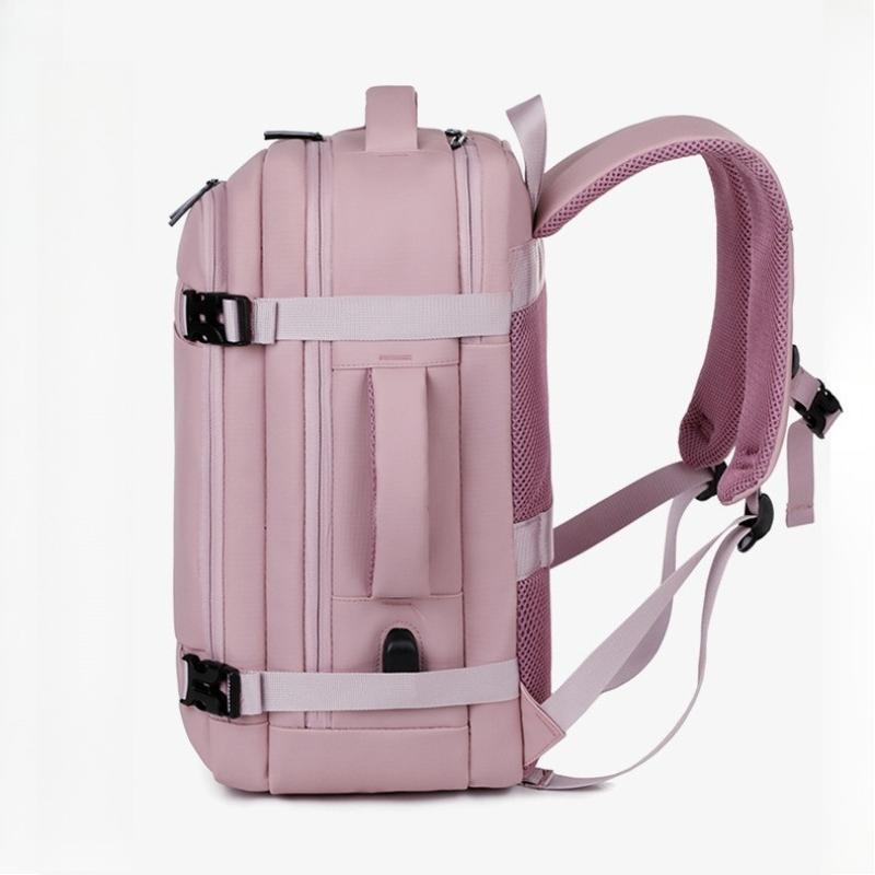New Lightweight Load-reducing Backpacks Outdoor Travel Bag Teenager College Student Schoolbag Large Capacity Unisex Waterproof PU Computer Knapsacks
