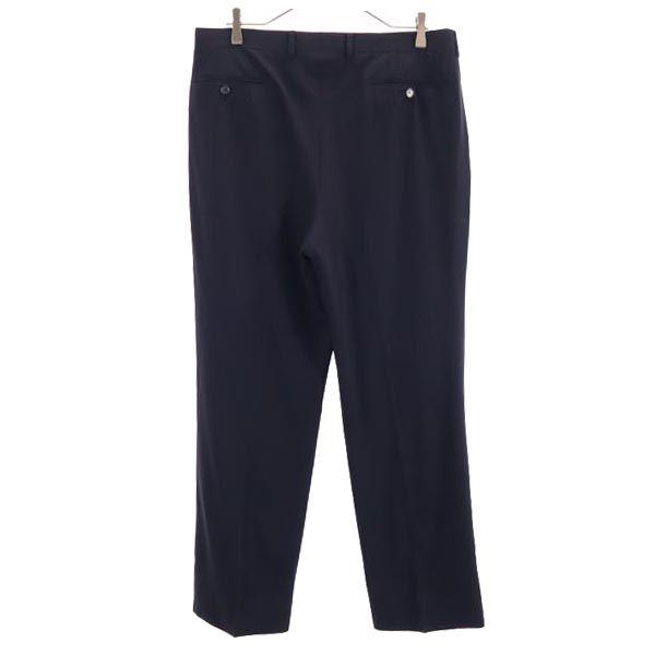 Lanvin Wool Slacks Pants R50-46-88 Navy Men's Used