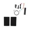2PCS Bookshelf Speakers 2.0 Channel Computer Desktop Bluetooth Speaker with Powerful Bass Clear Treble