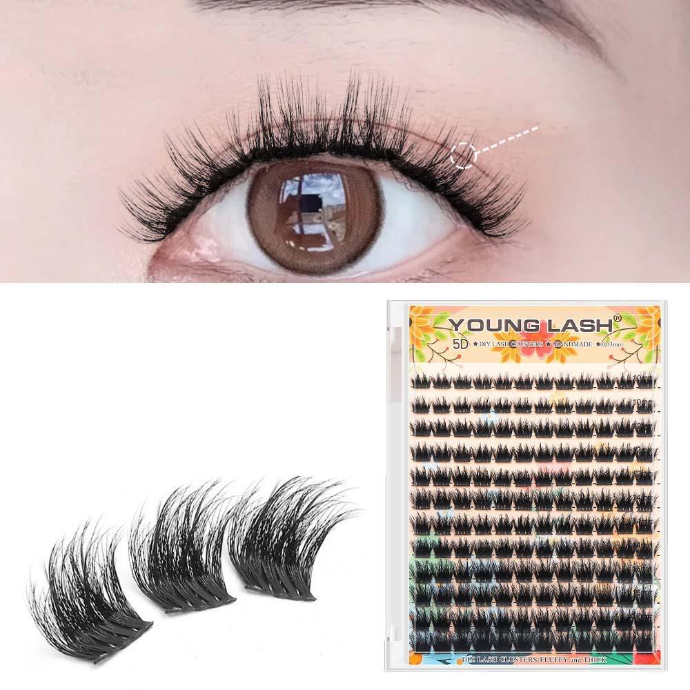 

Пучки ресниц по сегментам для самостоятельного наращивания Наращивание ресниц FD15