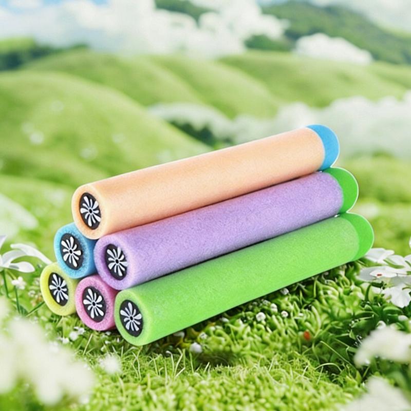 1-6PCS/Pack EVA Water Blaster Mixed Colors Foam Water Gun Portable Water Spray  Outdoor Pool Beach Garden Party Rewards Gift ZYF