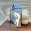 Cartoon Maltese Dog Phone Case for Xiaomi Poco M4 F7 M7 M6 M5 F6 F5 X7 X6 X5 C71 C75 C61 C65 Pro Plus Ultra Cover