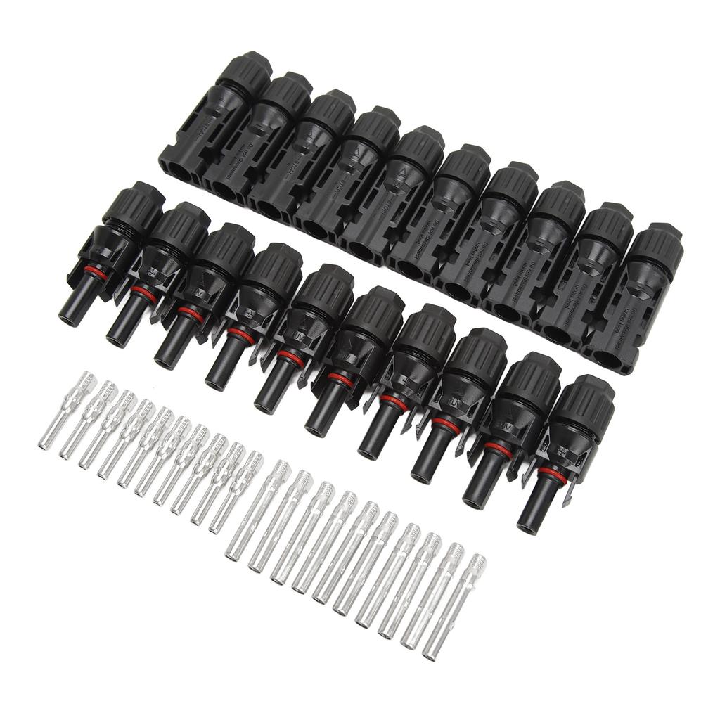 10 Pairs 1000V 30A Male Female Solar Connectors PPO IP67 Waterproof Solar Panel Connector for solar Power Generation