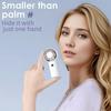 2025 New Ultralight Only 60G Mini Size Handheld Fan Portable Fan Air Cooler Pocket Fan Rechargeable for Travelling Shopping