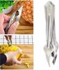 TreegoArt Multipurpose Stainless Steel Pineapple Peeler Remover Fruit Slicer Eye Cutter Practical Seed Remover Kitchen Tools - 6 Inches Length