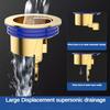 Floor Drain Core Floor Shower Drain Stopper Insectproof Counter-Odor Deodorization Toilet Kitchen Bathroom Toilet Sewer All Copper
