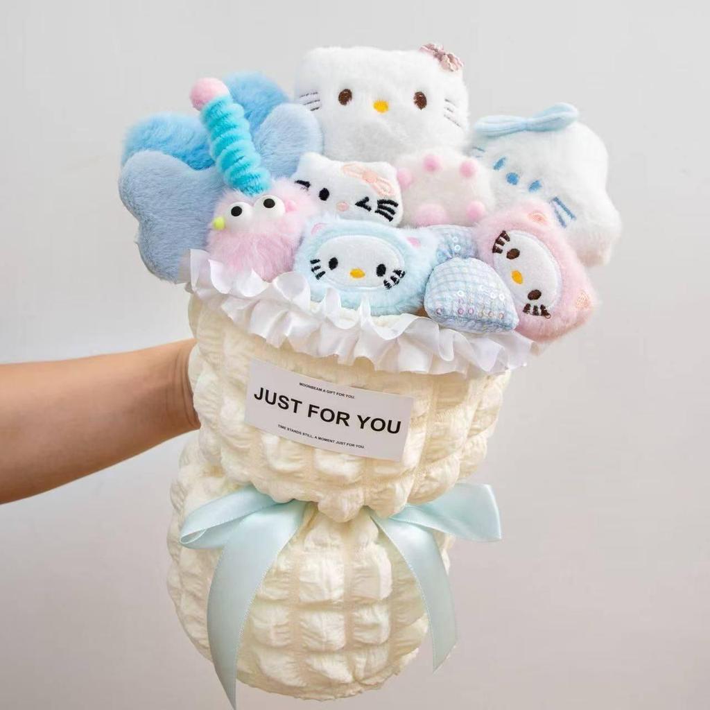 Birthday and Graduation Gift: Cinnamoroll Flower Bouquet Toy for Girls and Best Friends