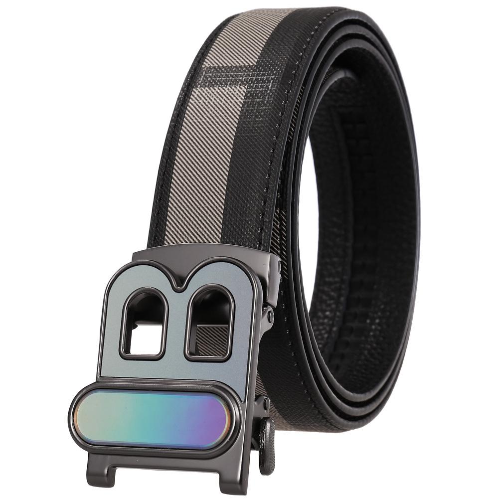 1Pcs Acessórios para cinto de cintura masculino, fivela automática Cinto de couro de vaca Ly36-35037-5