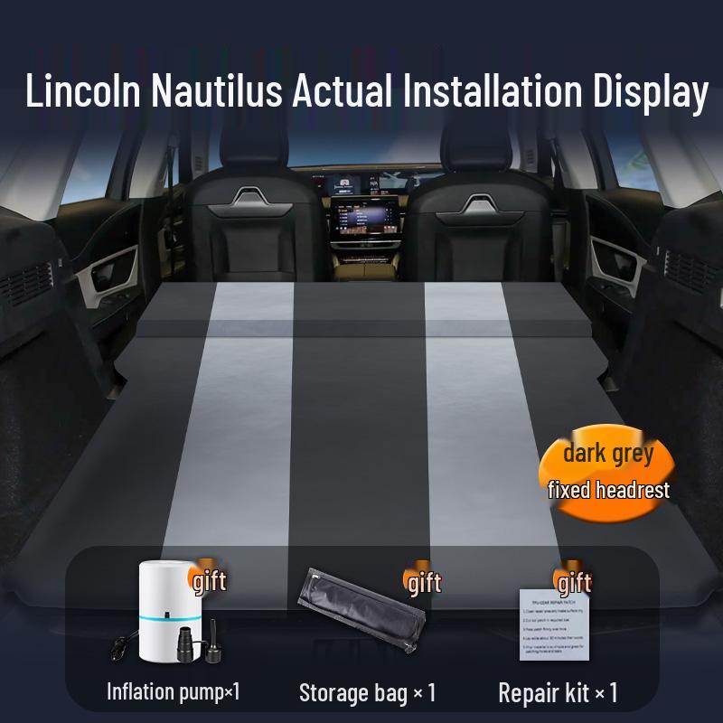 Inflatable Mattress for 2025 Lincoln Nautilus - Car Sleeping Pad for Rear Seat or Trunk