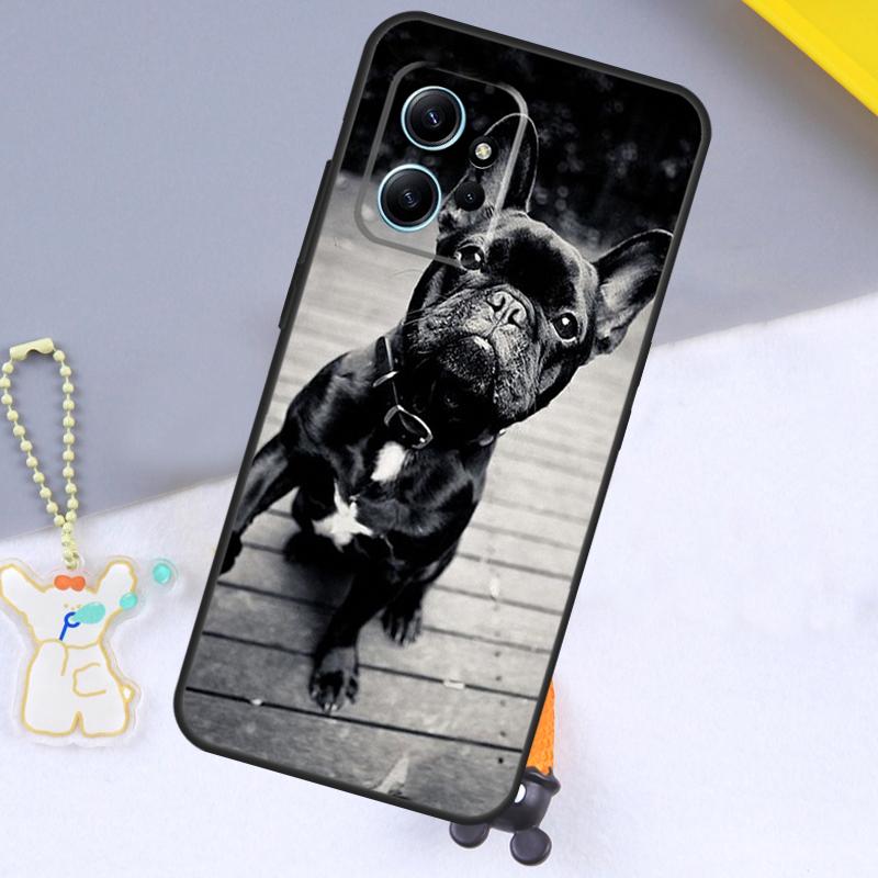Funny french bulldog Case For Xiaomi Redmi Note 14 13 9 10 11 12 15 Pro Plus Cover For Redmi 15 C 13C 12C 10C 14C
