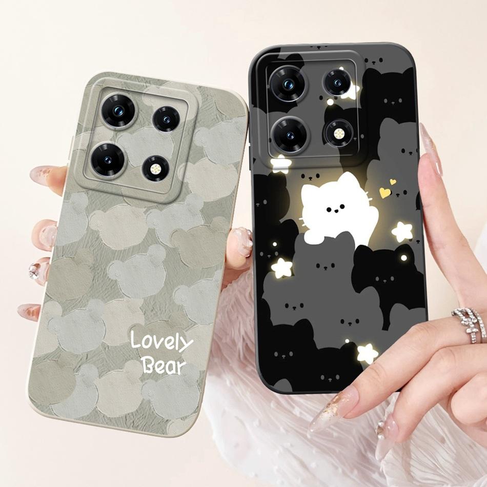 For Infinix Note 30 Pro Case Infinix Note 30i 30 Note30 30Pro 4G Elegant Painted Soft Silicone Shockproof Phone Cases